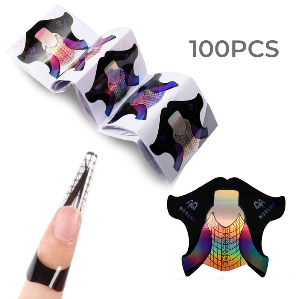 Molde para manicure 100pcs