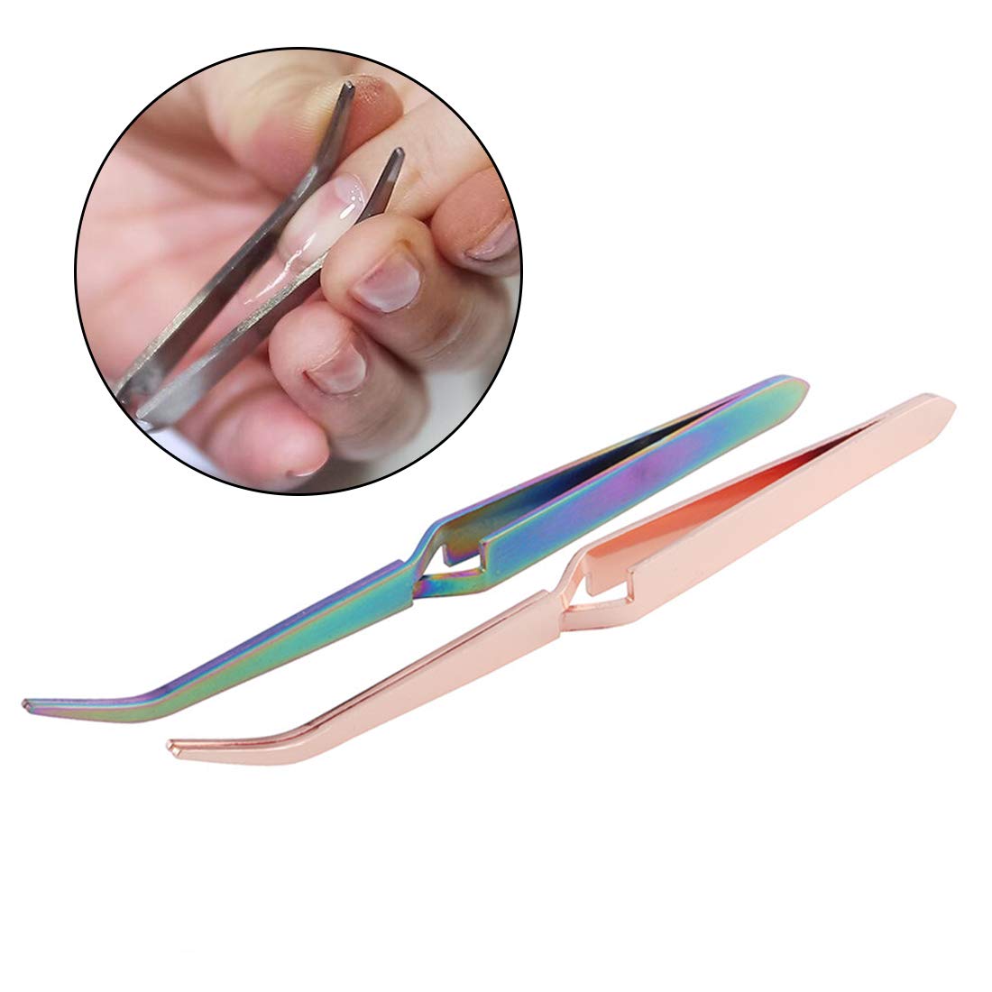 Pinza curvatura C (tornasol)