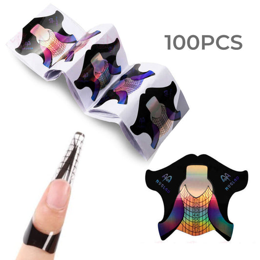 Molde para manicure 100pcs