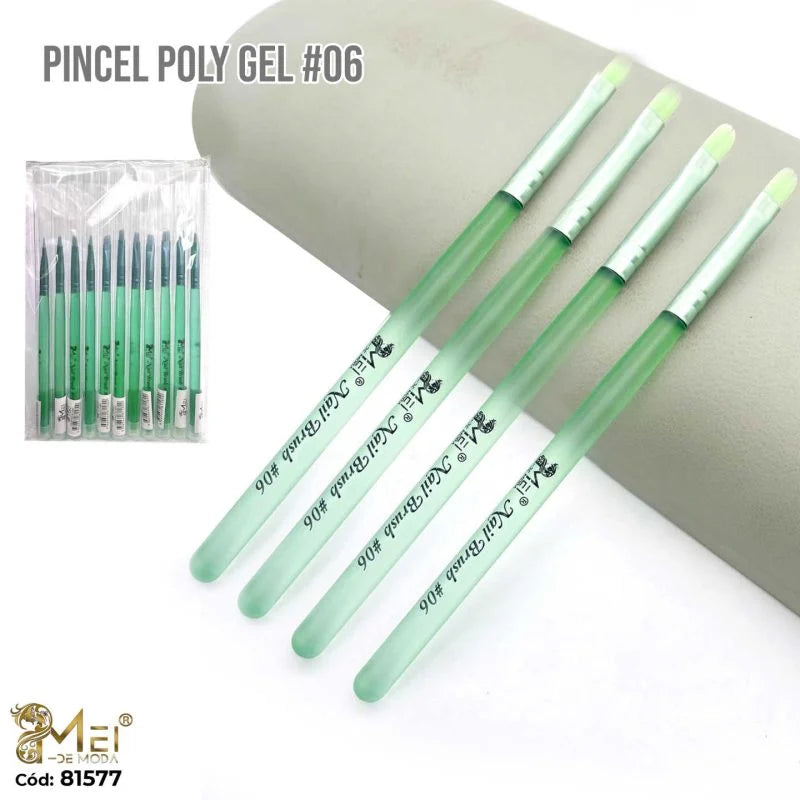 Pincel Polygel #6