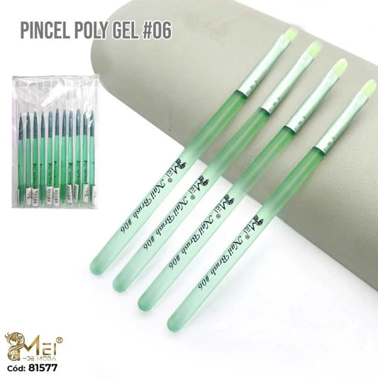 Pincel Polygel #6